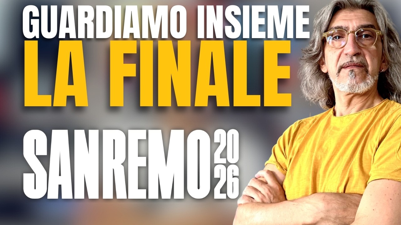 Guardiamo insieme LA FINALE DI SANREMO