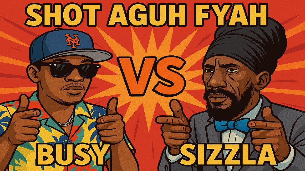 Busy Signal x Sizzla Kalonji x Dynasty &ndash; Shot Aguh Fyah (Official Animated Video 2025) | Dancehall