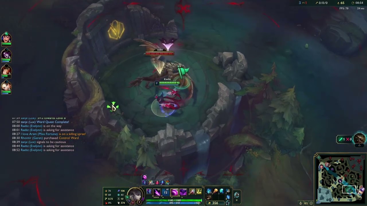 Evelyn Jungle #1 - Haaaaarrrd Carry - Raebz Silver to Diamond