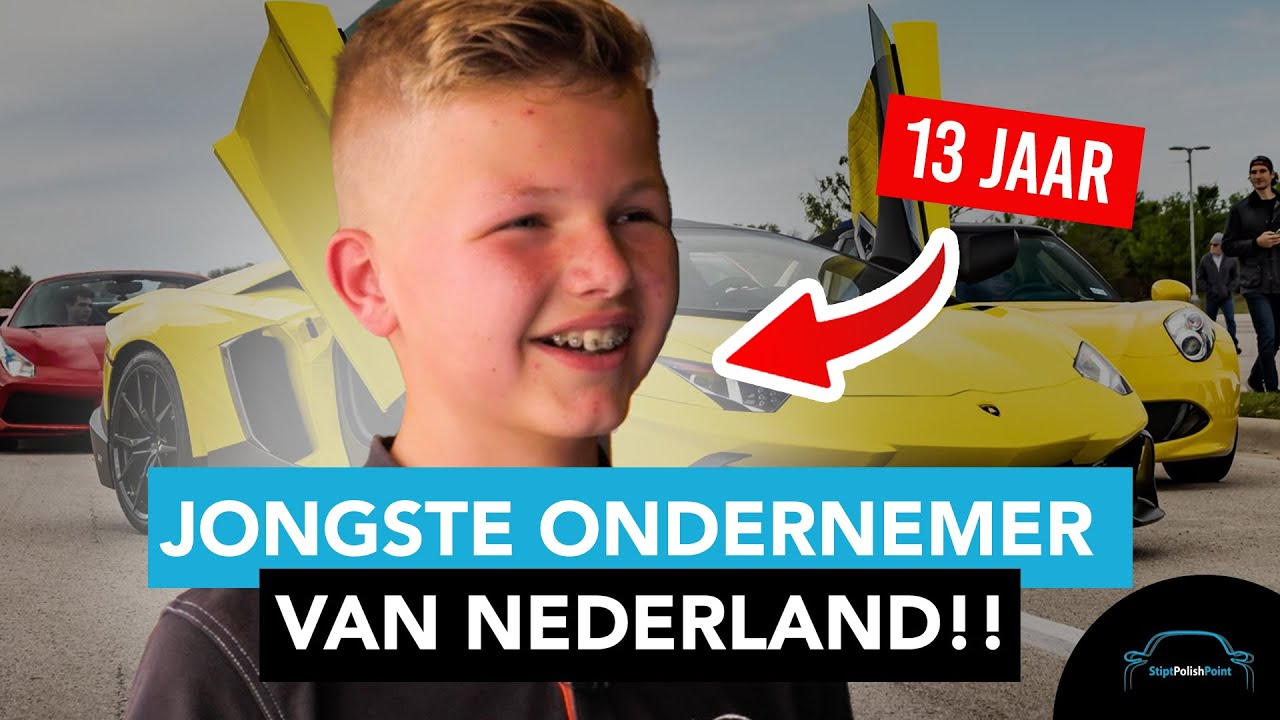 Kind van 13, jongste ondernemer van Nederland!! - Stipt Polish Point