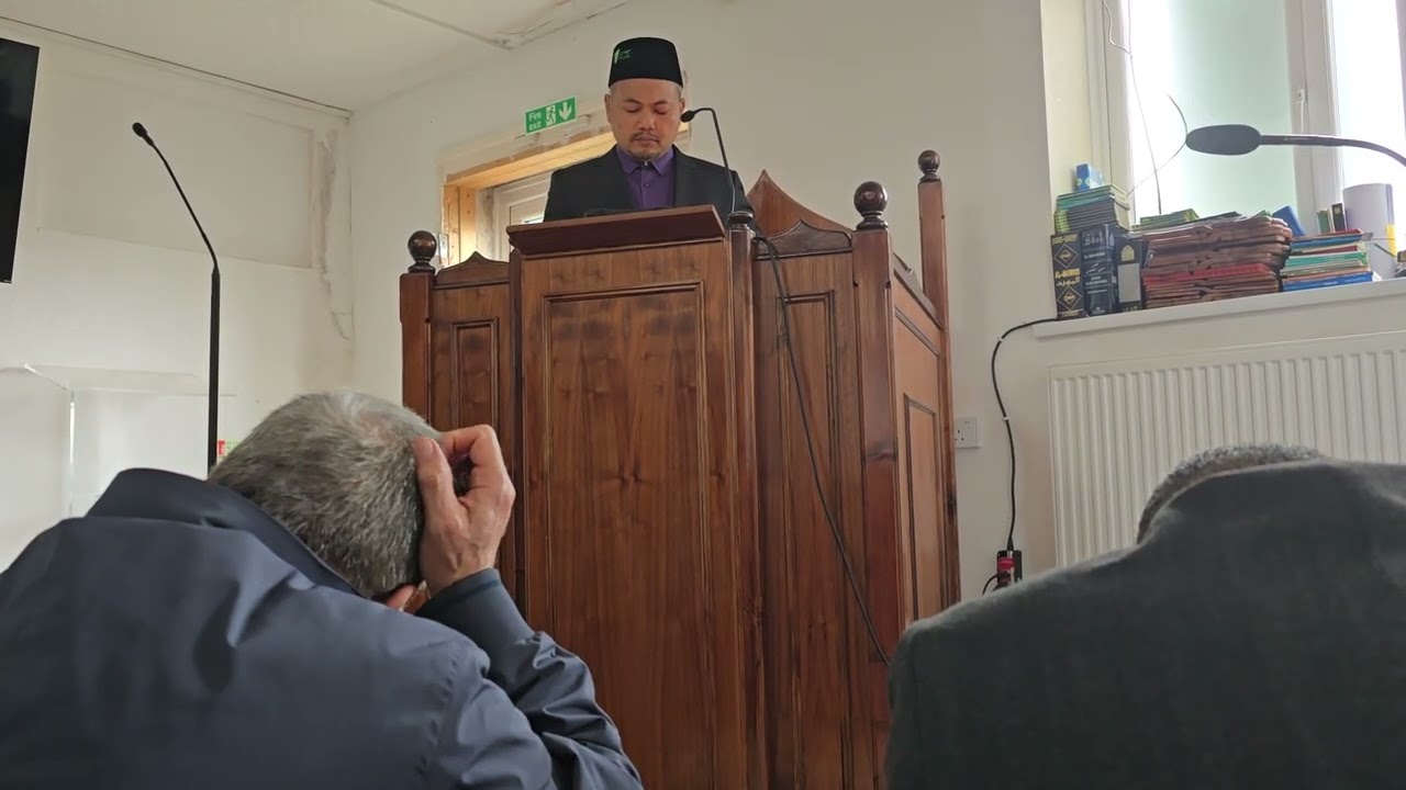 Khutba jumuah ust. Bahrul Ulum at IIC mosque