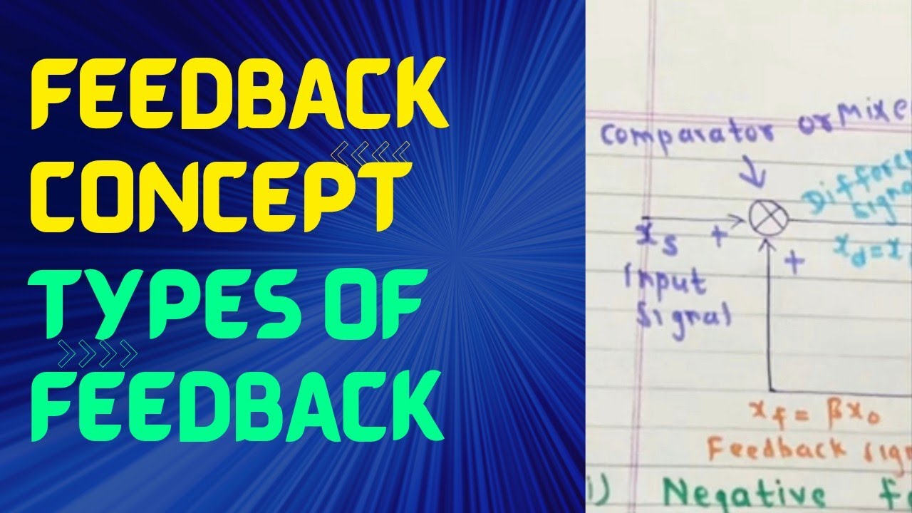 Feedback || Types of Feedback || Exam Notes ||