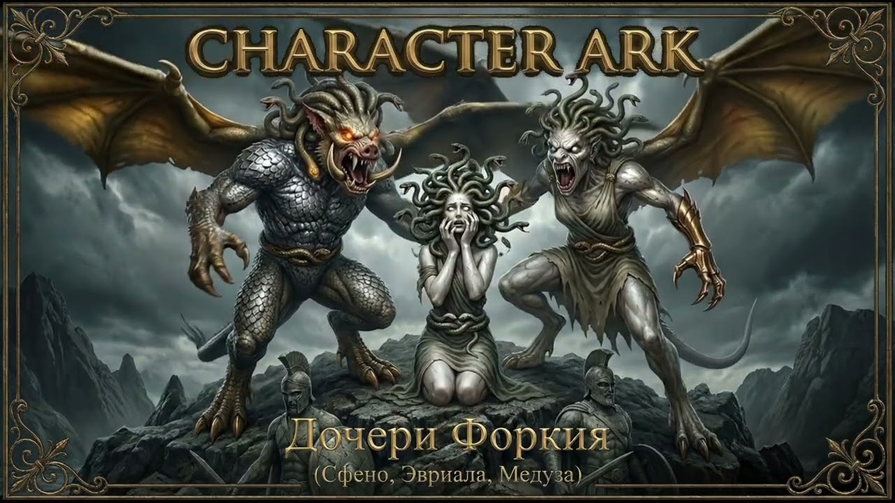 Дочери Форкия (Сфено, Эвриала, Медуза)