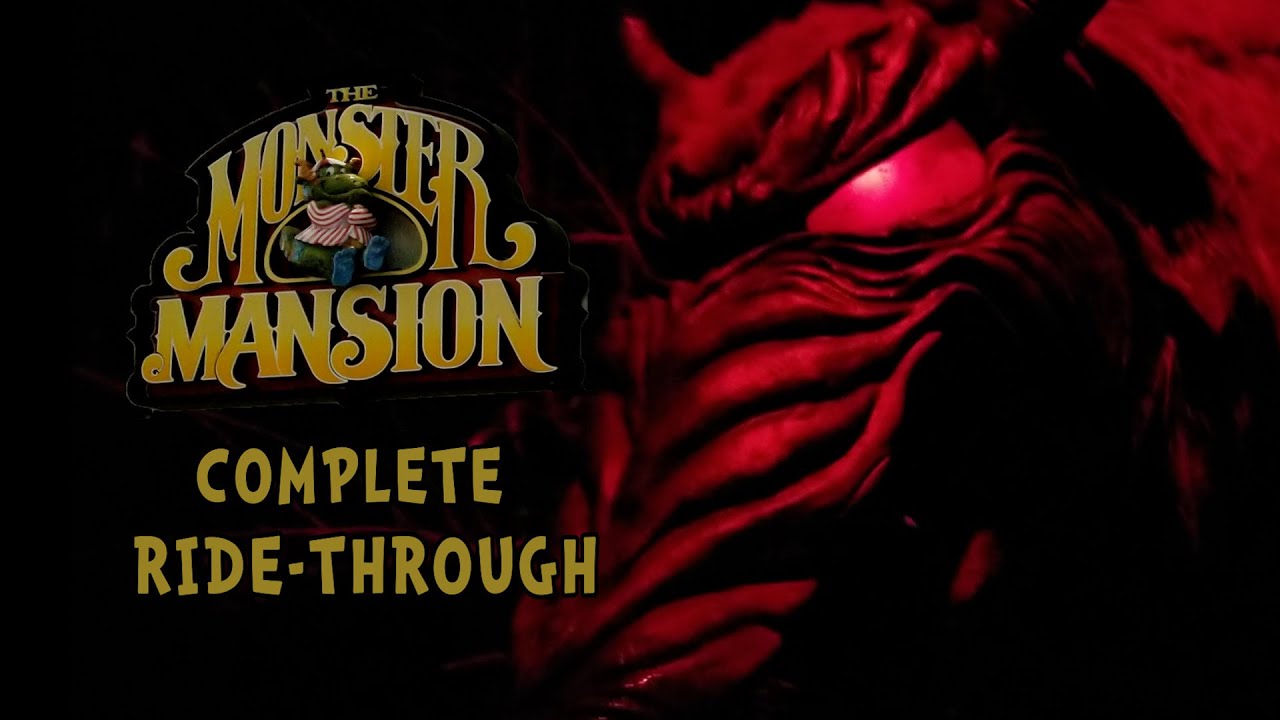 Six Flags Over Georgia Monster Mansion *Complete Ride-Through 2019*