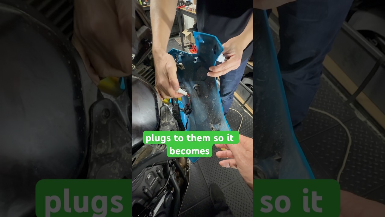 Hardwiring the DMD-T665 navigation into the 2025 Tenere 700