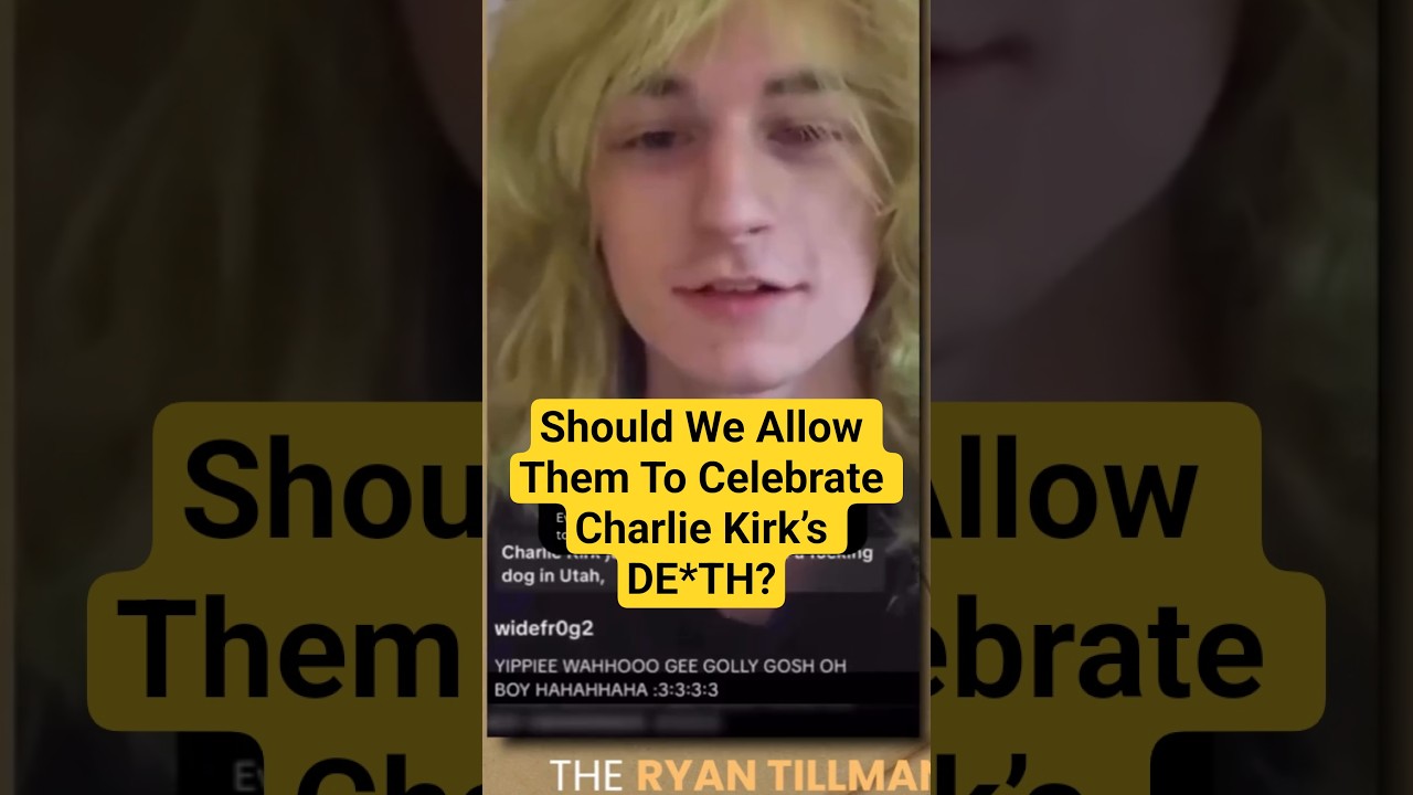 Should We Allow Them To Celebrate Charlie Kirk’s DE*TH?