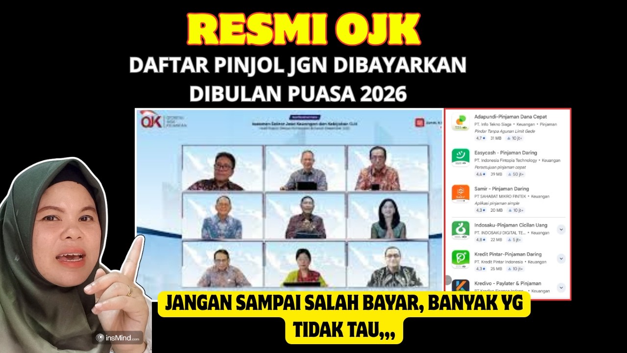 PASTI AMAN,, DAFTAR PINJOL INI JGN DIBAYARKAN SELAMA BULAN PUASA | MASIH BANYAK YG TERTIPU, CEK SKRG