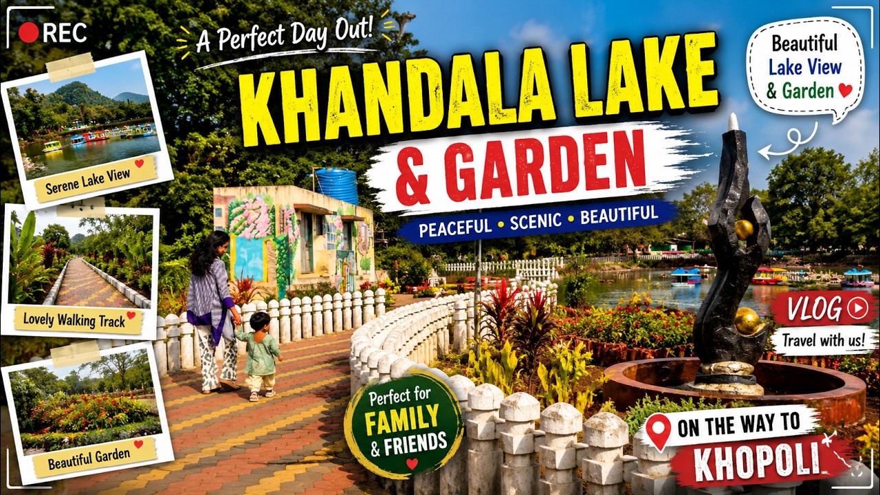 Khandala Lake Near Lonavala – Boating, Garden & Family Fun Before Sant Gagangiri Maharaj Math Visit