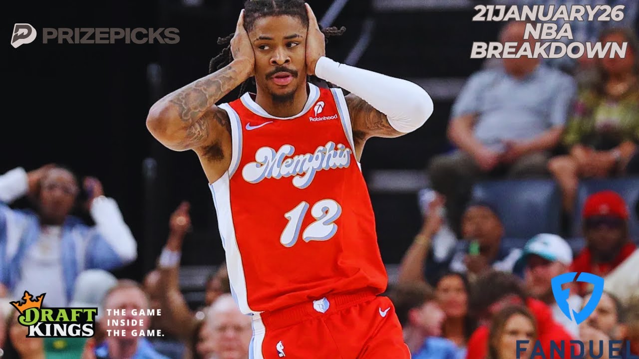 HOW TO WIN ($100,000) | 21JANUARY26 | NBA DFS SLATE BREAKDOWN AND BEST PICKS