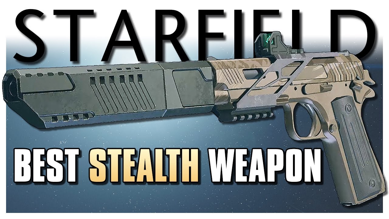 Starfield – Лучший пистолет с глушителем для убийц, киллеров и шпионов | Начало игры