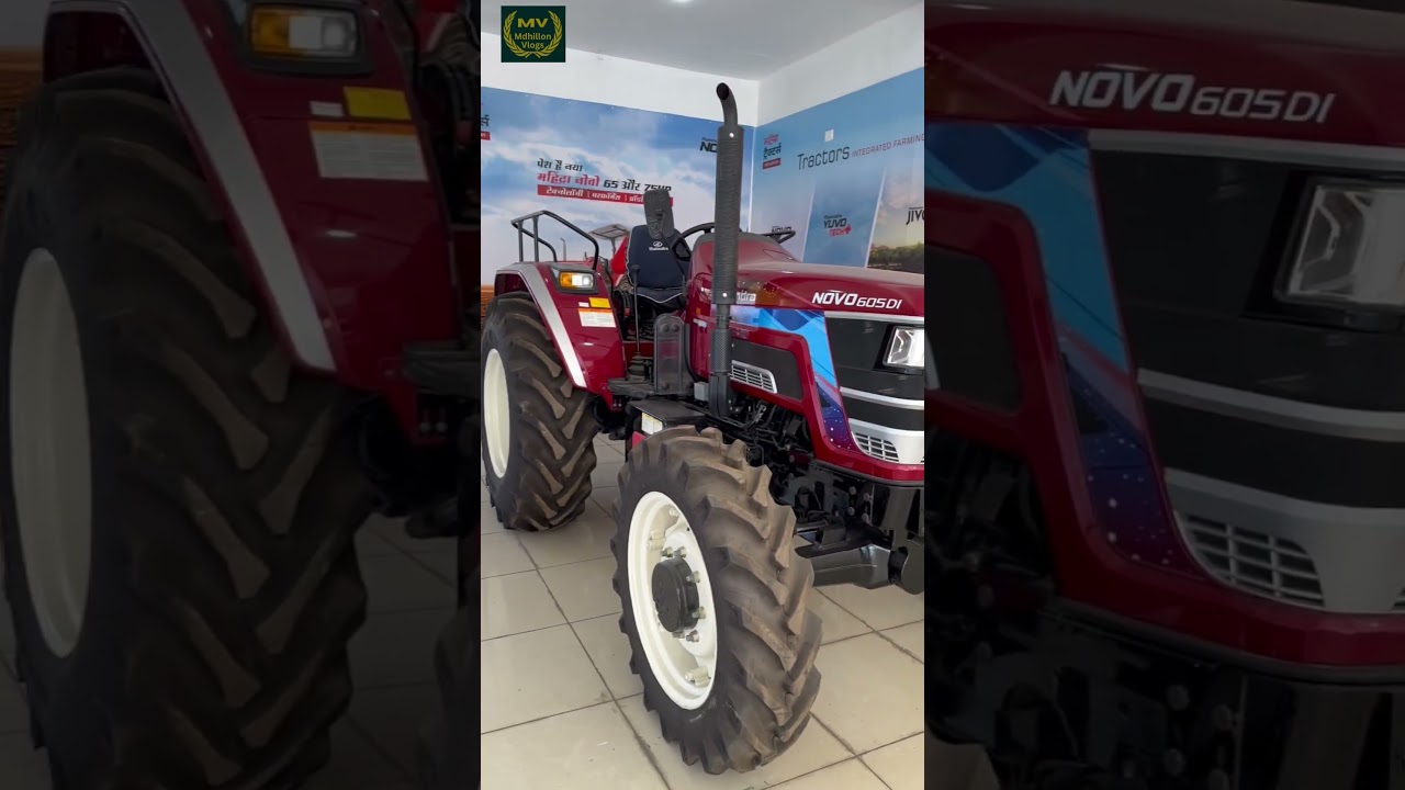Mahindra NOVO 605 Di 4wd | MDhillon Vlogs