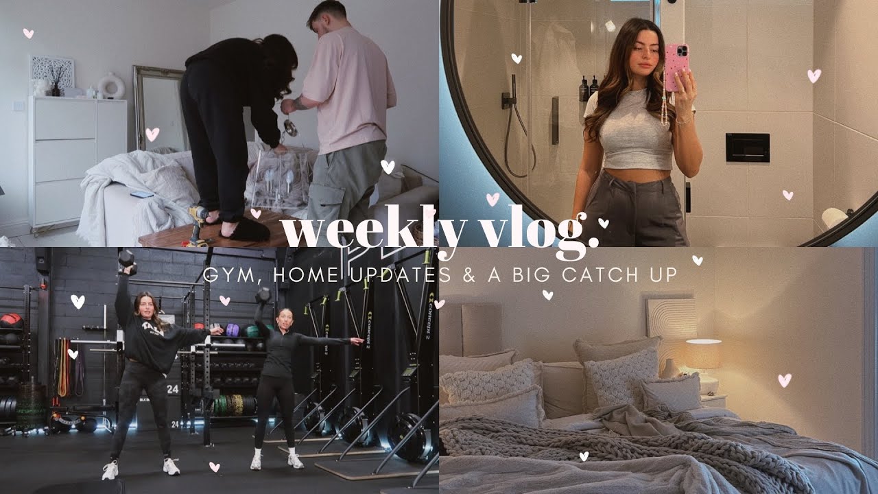 A WEEKLY VLOG • a much needed catch up, home updates, gym & we bought a family car???