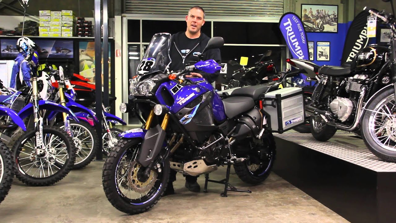 Yamaha Super Tenere with full Arrow exhaust - Trooper Lu customer Super Tenere