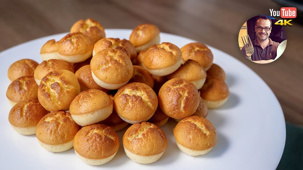 RECETTE DE MINI MADELEINES AU CITRON | TRÈS FACILE