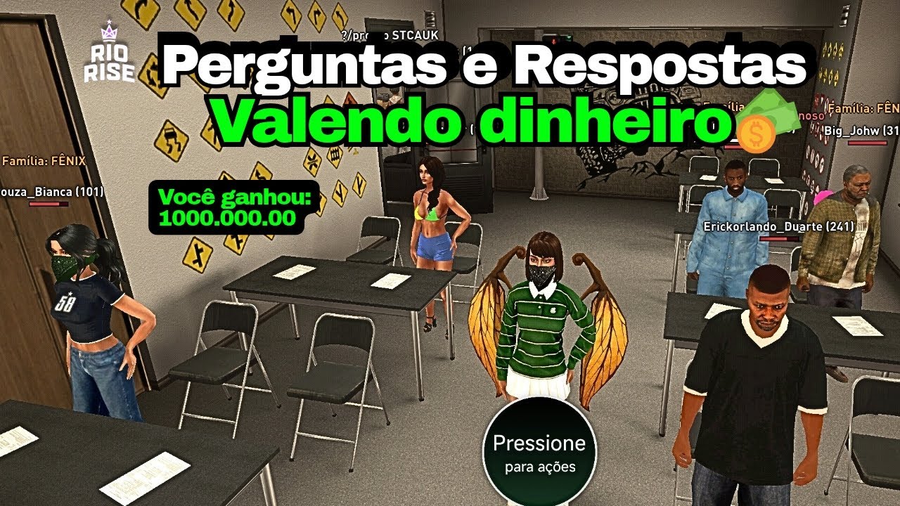 Serve 25/ PERGUNTAS E RESPOSTAS VALENDO PRÊMIO/ RIO RISE RP AO VIVO/ LIVE