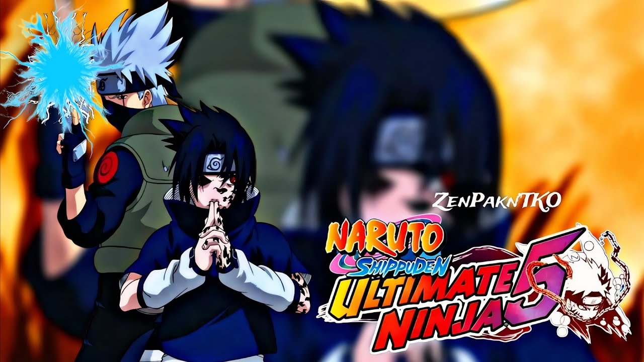 PTS SASUKE and KAKASHI CLASH the HIDDEN LEAF'S JONIN in ULTIMATE BATTLE | NARUTO ULTIMATE NINJA 5