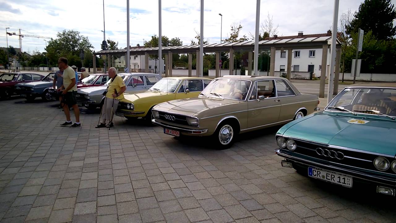 Audi 100 Coupe S Treffen in 2016 in Ingolstadt  ACCD ev