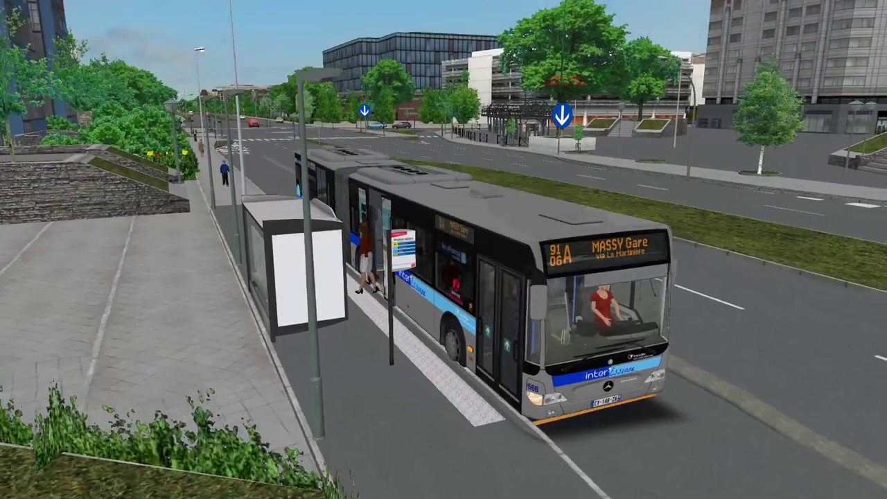 OMSI 2 - Express 91.06 - Ligne 91.06A avec Citaro Facelift G