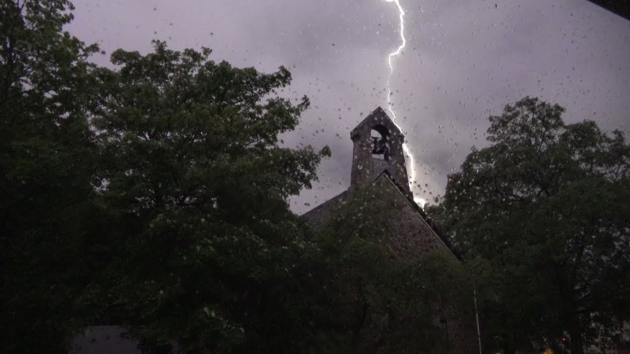 Onweer Heiloo | 6 juni 2019 | Zwaar onweer met grote hagel en veel bliksem!