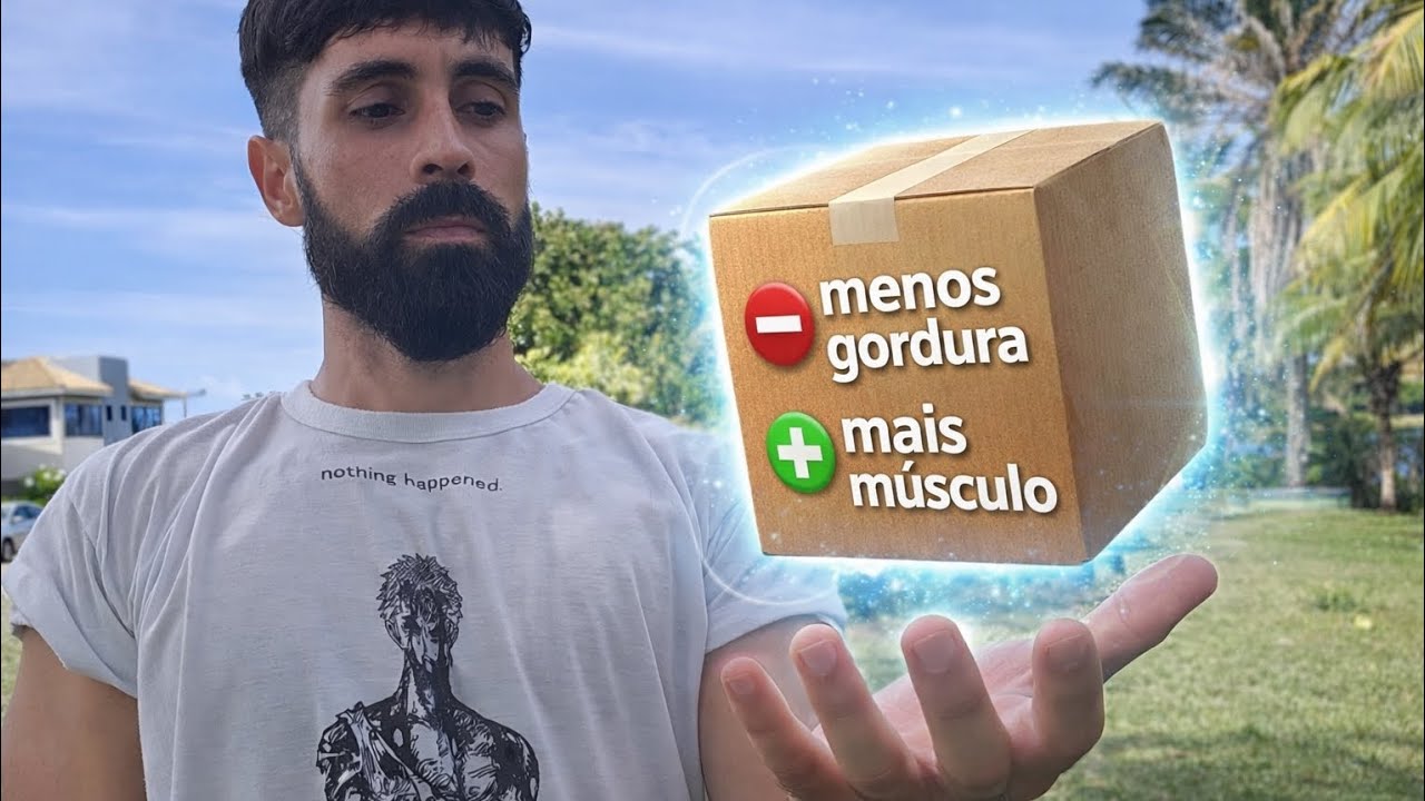 PERDER GORDURA e GANHAR MASSA MUSCULAR (muito simples)