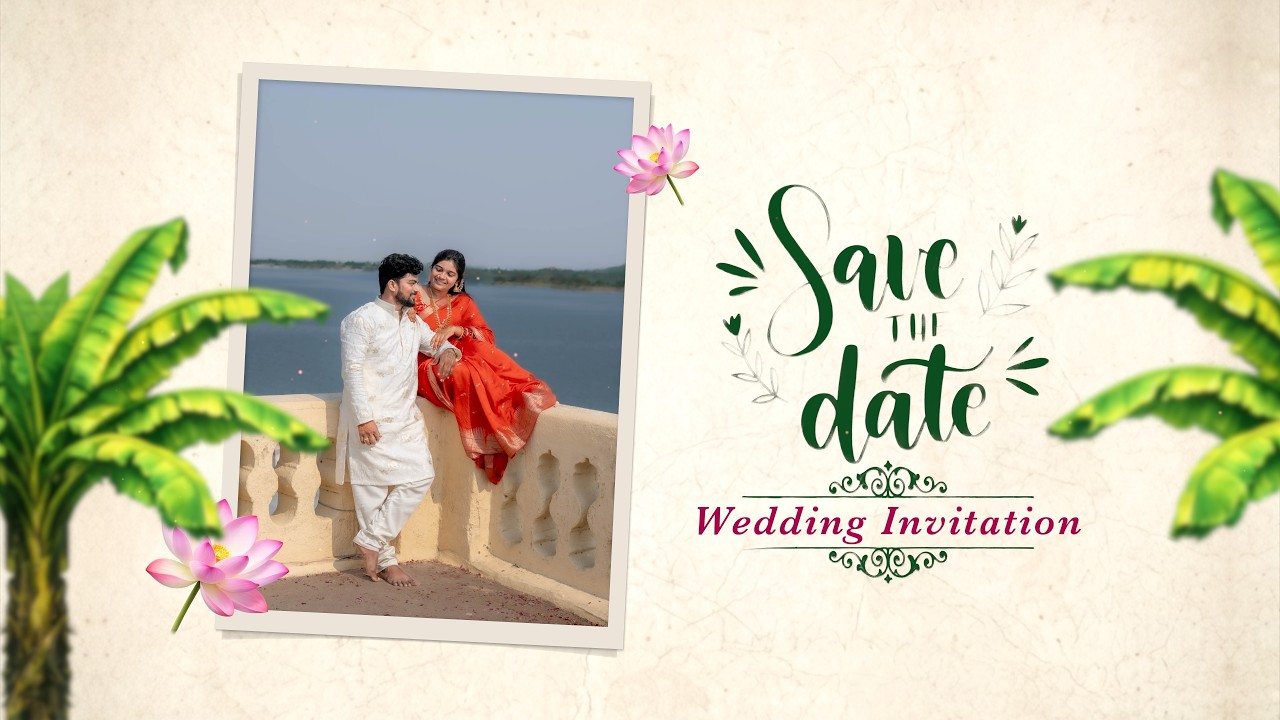 Raju+Lakshmi | Traditional Hindu Wedding Invitation Video | Save The date Video | RISHI PHOTOGRAPHY