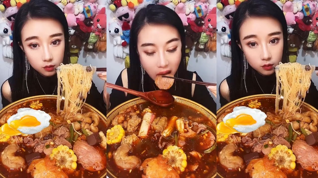 Asmr Hot Pot Noodles | 불닭볶음면 매운음식 먹방 | 중국당면 먹방 | 韓国ラーメン