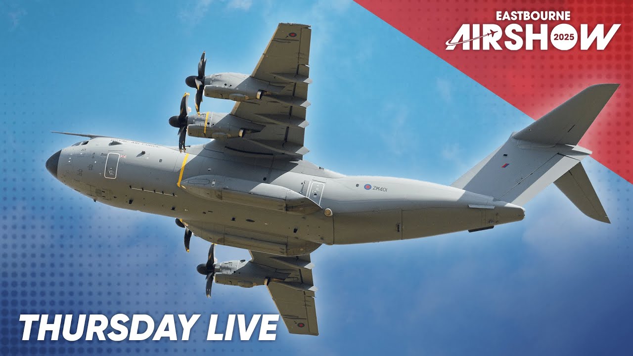 LIVE: Eastbourne International Airshow 2025 - Thursday