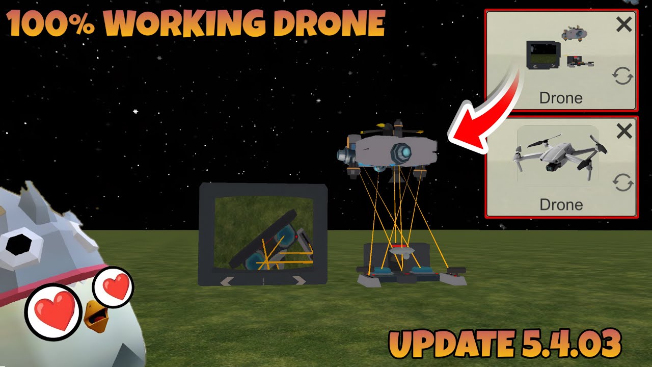 😱 Drone in chicken gun update 5.4.03 || 100% Working 