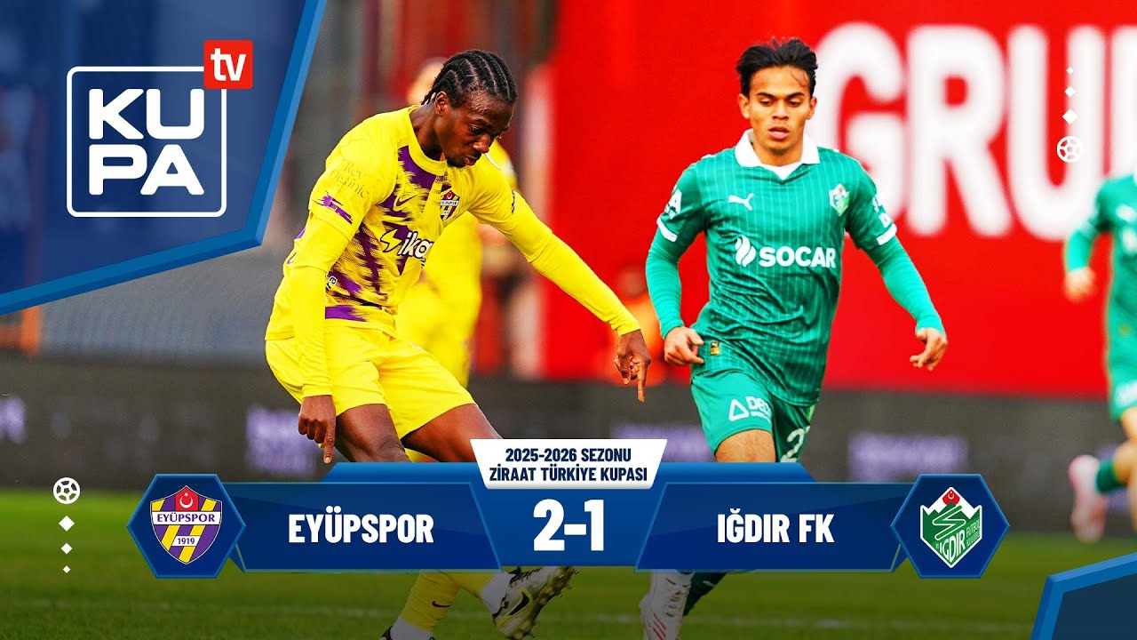 Eyüpspor 2-1 Iğdır FK | Ziraat Türkiye Kupası B Grubu | 15.01.2026