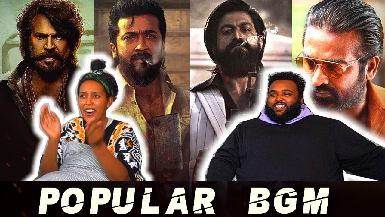 Popular BGM 2022 ft.KGF, Vikram, Rolex, Bheeshma, Jawan, 777 Charlie, Valimai | Part 2 REACTION!