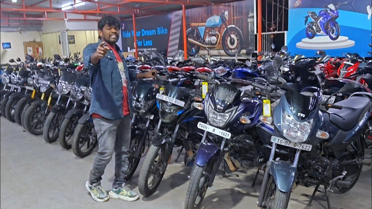 Second hand bikes in Hyderabad 4k | Dream bikes | 20వేలకే #unicorn #shyne #fz #raviprakashlifestyle