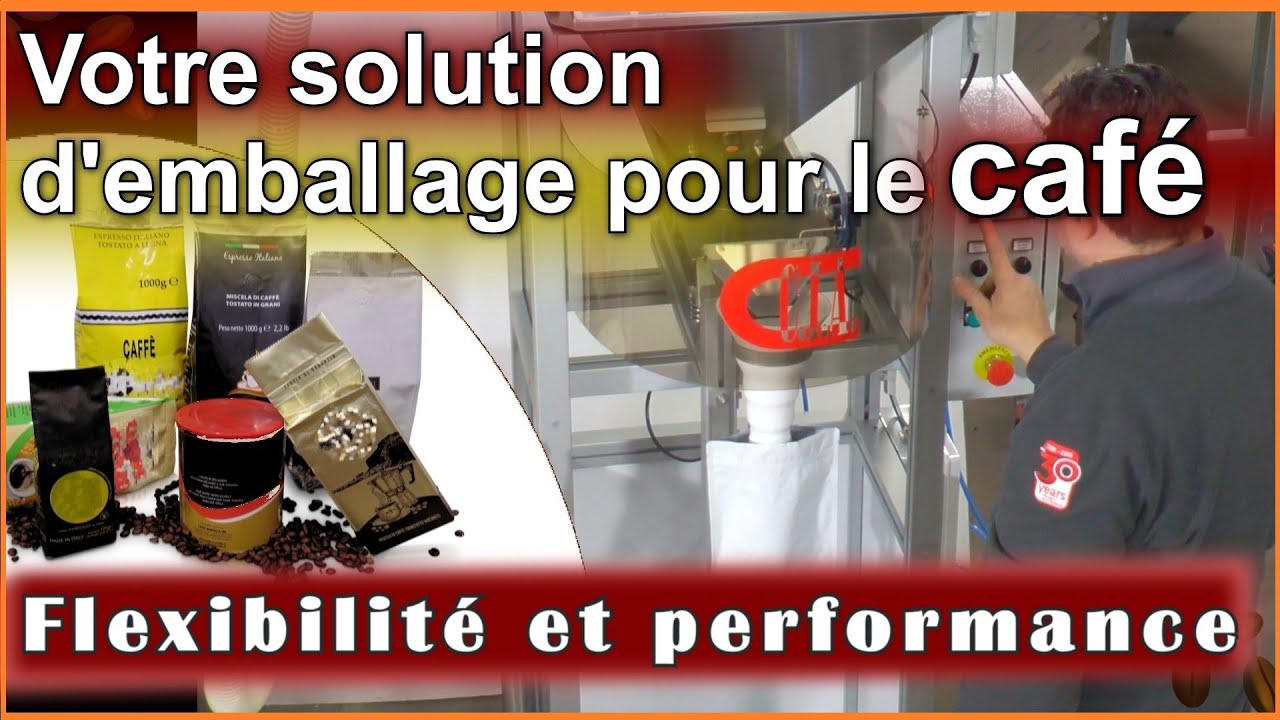 Votre solution d'emballage pour le café : Flexibilité et performance