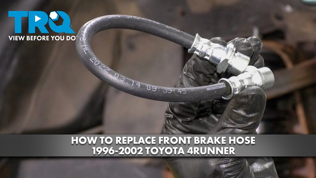 How to Replace Front Brake Hoses 1996-2002 Toyota 4Runner