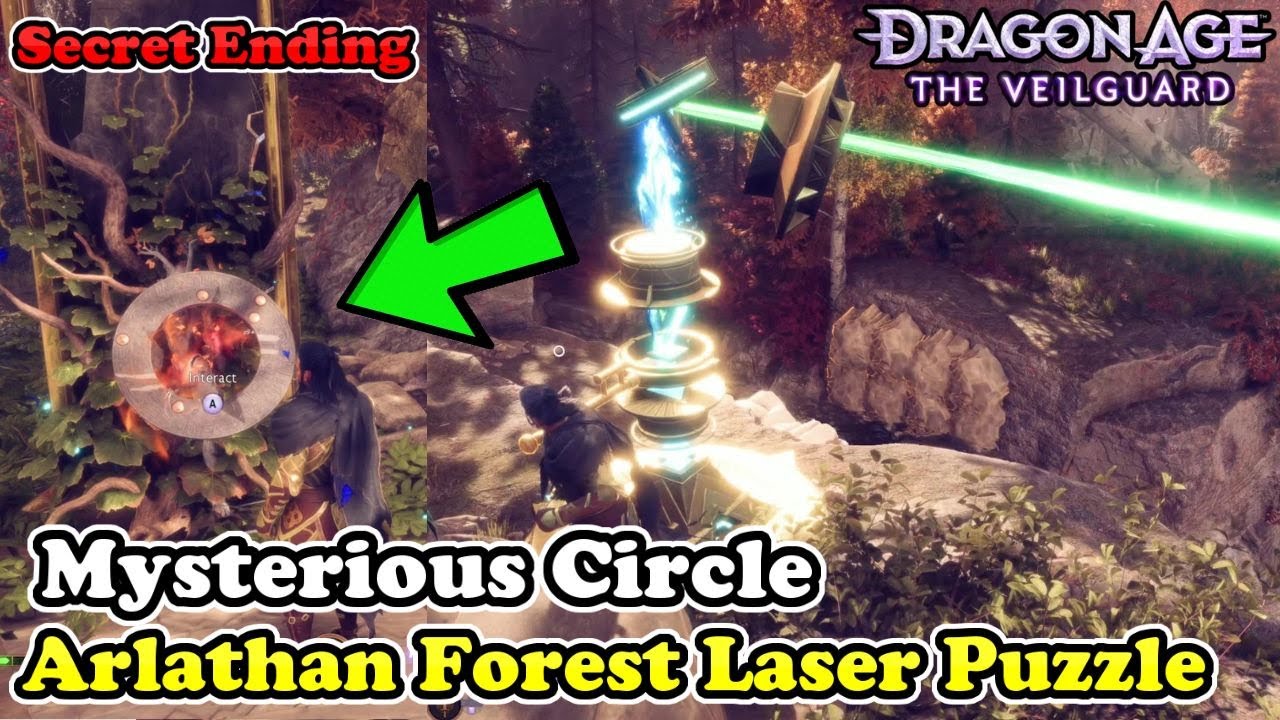 Mysterious Circle in Arlathan Forest Laser Puzzle 【Dragon Age Veilguard】Secret Ending Guide