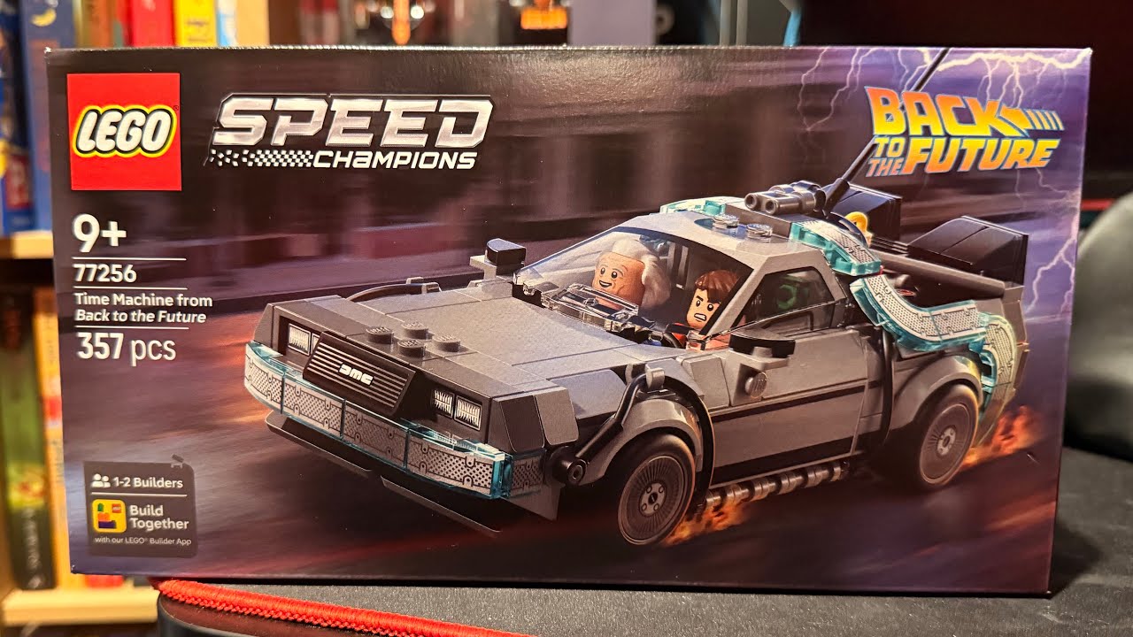 Building Speed Champion 77256 Time Machine Back to the Future / 357 pcs Speed Build #lego2026 