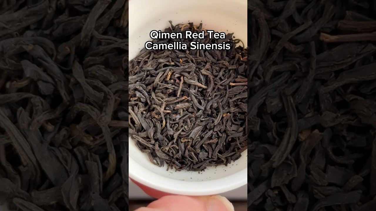 Qimen is in our 8-tea sampler! #tea #qimen #redtea #rooibus #jessesteahouse #chinese #asian #african