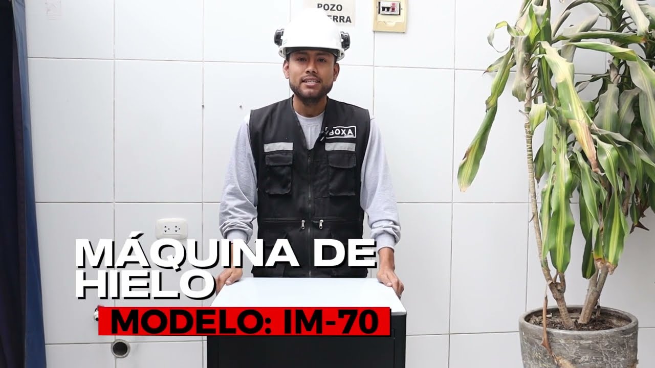 ¿Se puede hacer hielo en minutos? ¡Lo comprobamos! con nuestra Máquina de Hielo de 70 kilos (IM-70)