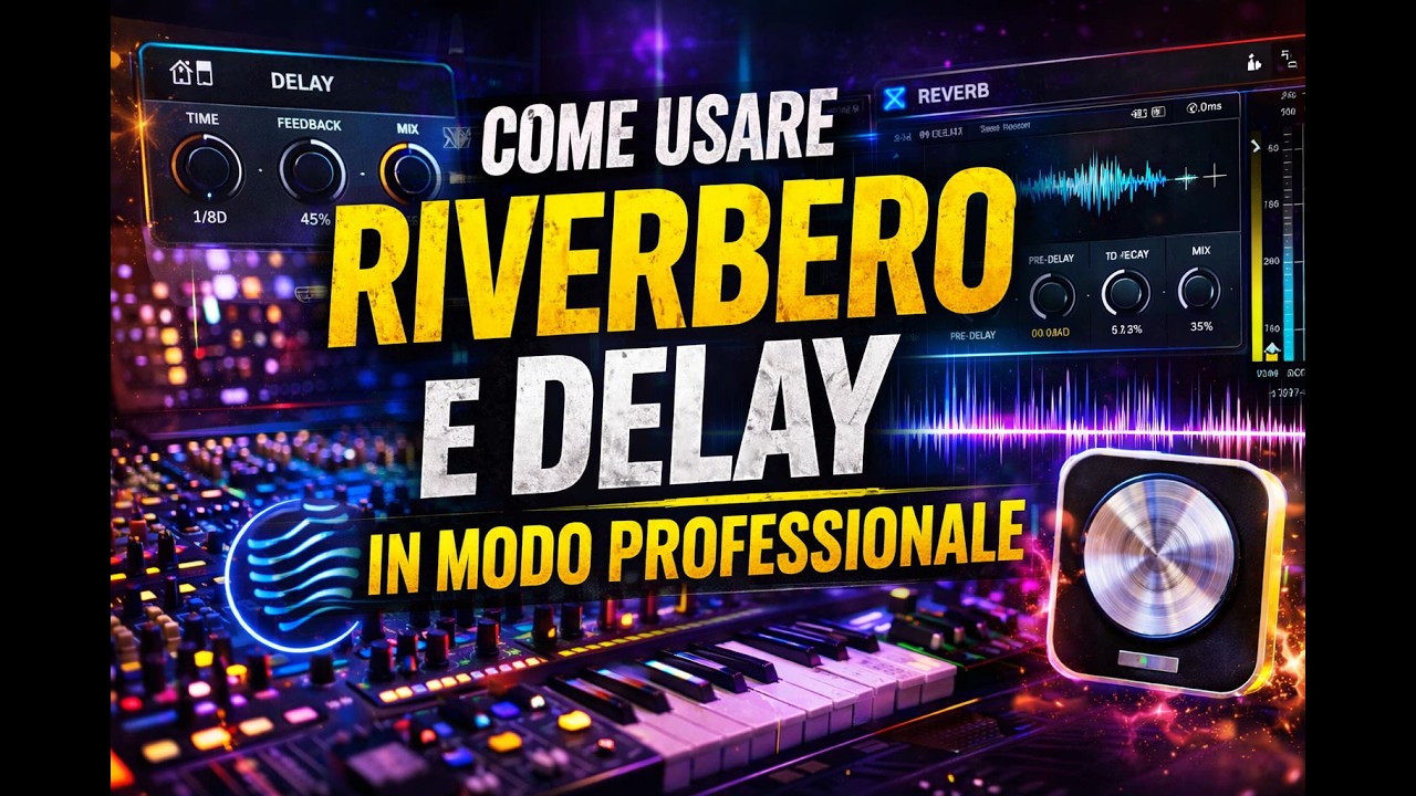 Come usare Riverbero e Delay in modo Professionale