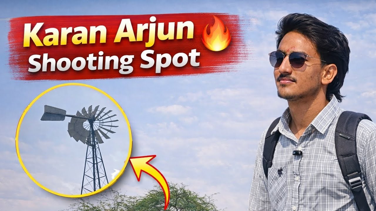 Karan Arjun Movie Shooting Location in Viratnagar | Real Place Vlog 🎬@The_KD_vlogs 
