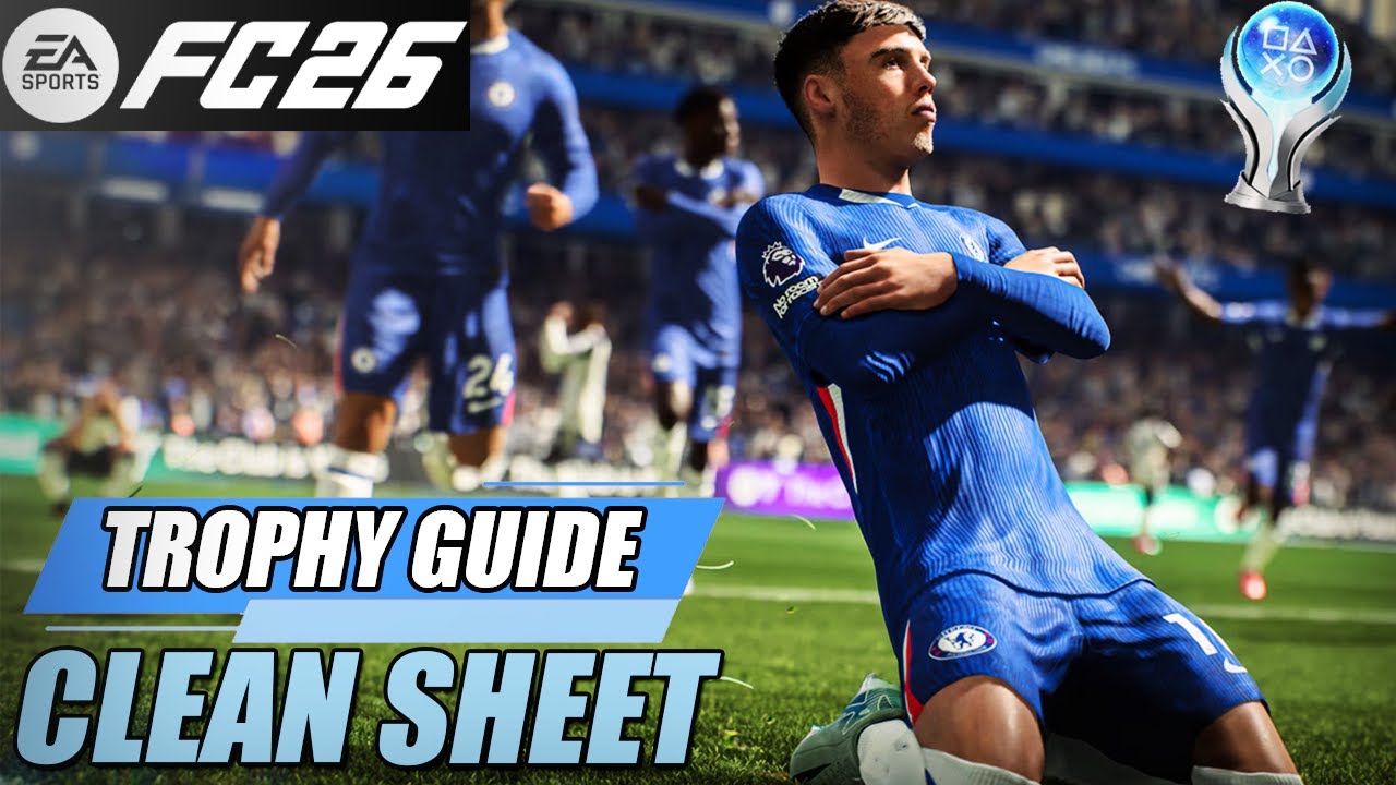EAFC 26 - Clean Sheet Trophy Guide (Get a clean sheet while playing Be-A-Goalkeeper in Career Mode)