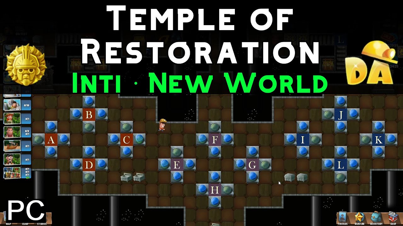 Temple of Restoration | Inti #11 (PC) | Diggy's Adventure