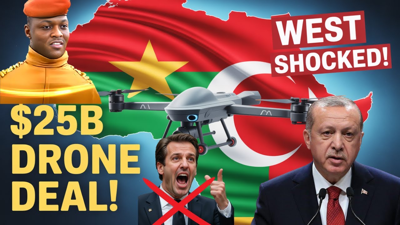 Burkina Faso and Turkey Sign $25 Billion Defense Pact For Drone Technology