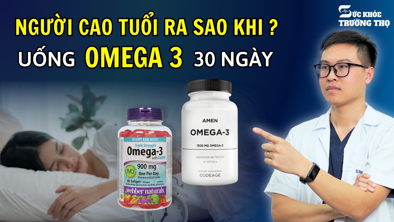 Uống Omega-3 Liên Tục Trong 30 Ngày: Cơ Thể Có 