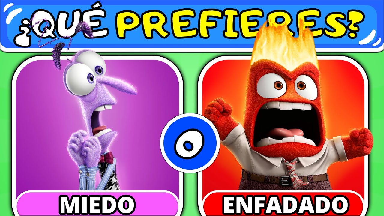 ¿Qué Prefieres? - INTENSAMENTE 2 | NUEVA PELÍCULA 2024