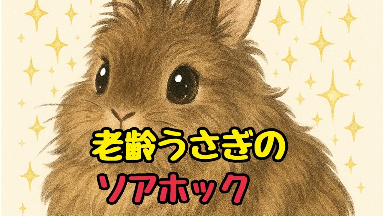 老齢うさぎのソアホック/ケア