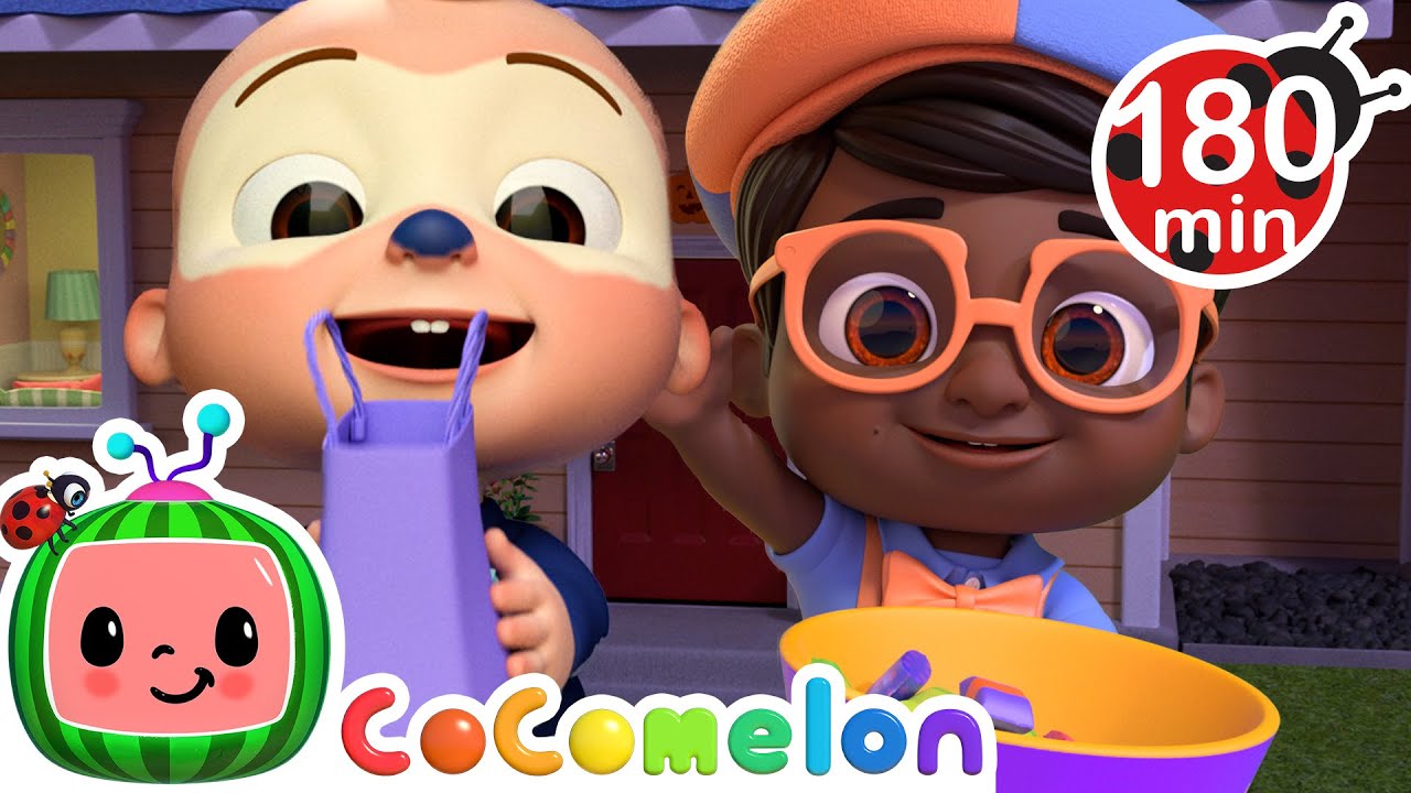Let's Go Trick or Treating! 🍬 CoComelon Nursery Rhymes & Kids Songs | 3 HOURS | After School Club