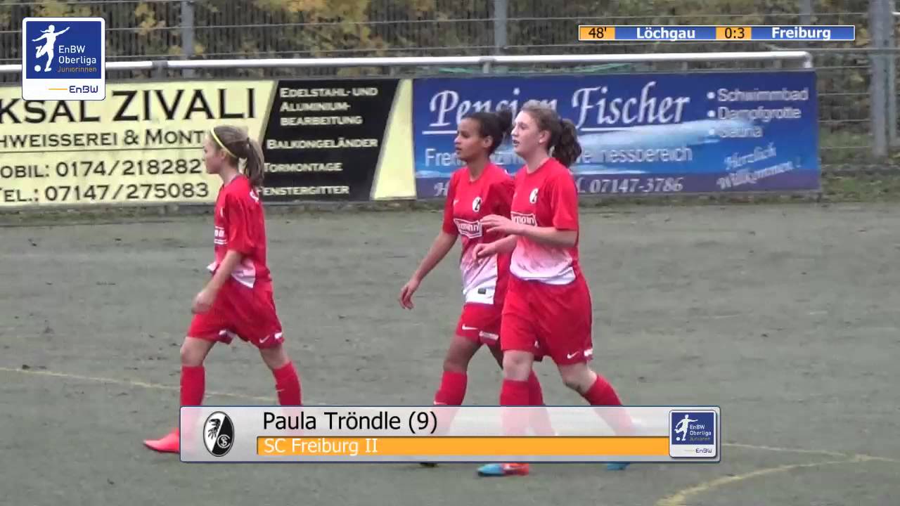 EnBW Oberliga B-Juniorinnen: FV Löchgau vs SC Freiburg II