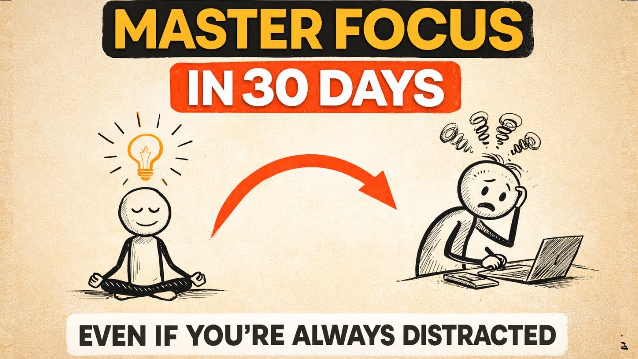 How to Master Focus in 30 Days — Even If You’re Al