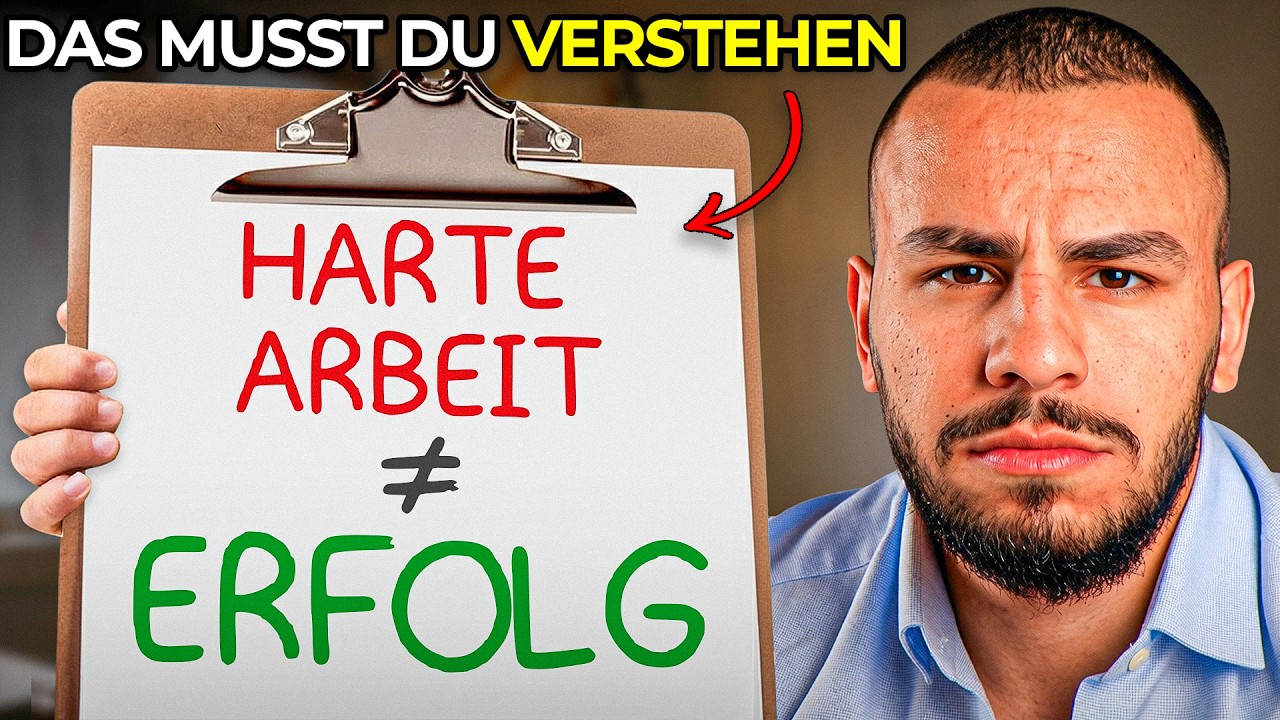 Warum du trotz harter Arbeit nicht erfolgreich wirst