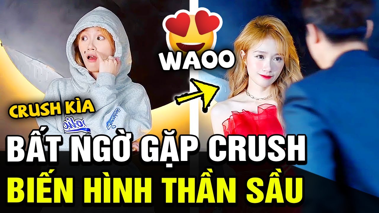 Trend BIẾN HÌNH khi gặp Crush nổi rần rần xứ Trung 